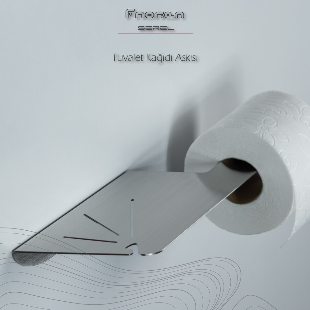 Serel — Paslanmaz Çelik Tuvalet Kağıtlığı 1